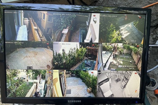 北京御汤山熙园海康威视监控安装工程